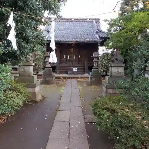 下石神井御嶽神社の本殿・本堂