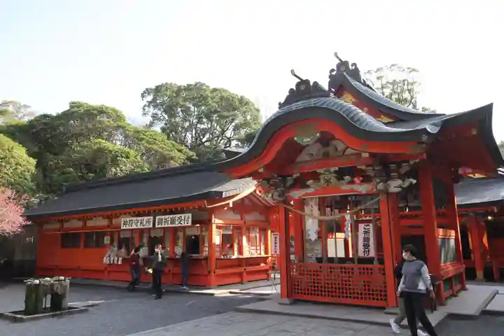 枚聞神社の本殿・本堂