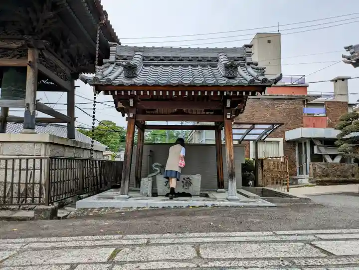 法雲寺の手水舎