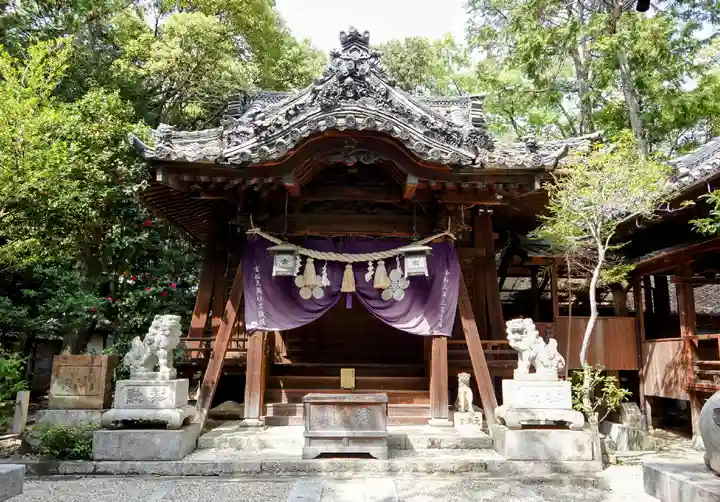 有松天満社の本殿・本堂