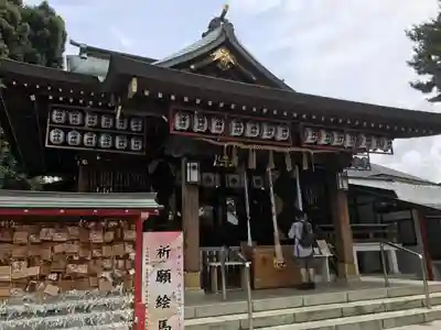 中野沼袋氷川神社の本殿・本堂