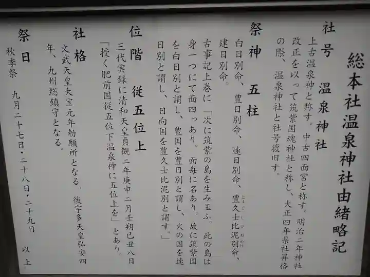 雲仙温泉神社(長崎県)
