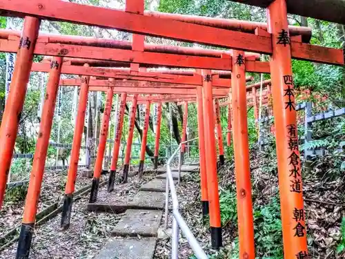 諏訪社（諏訪山諏訪社）の鳥居