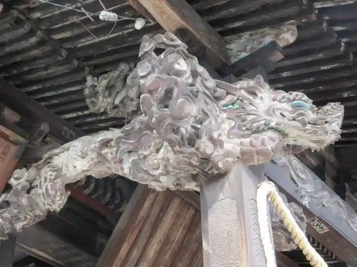 上野国一社八幡八幡宮の芸術