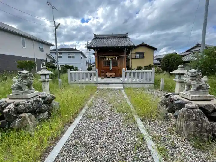 鞭崎神社 橋岡町分社(滋賀県)