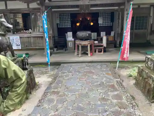 大山寺の本殿・本堂