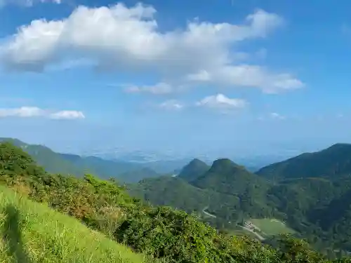 榛名富士山神社の景色