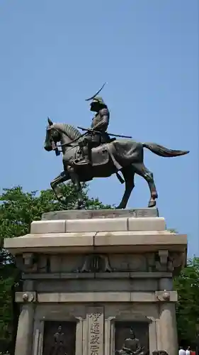 宮城縣護國神社の像