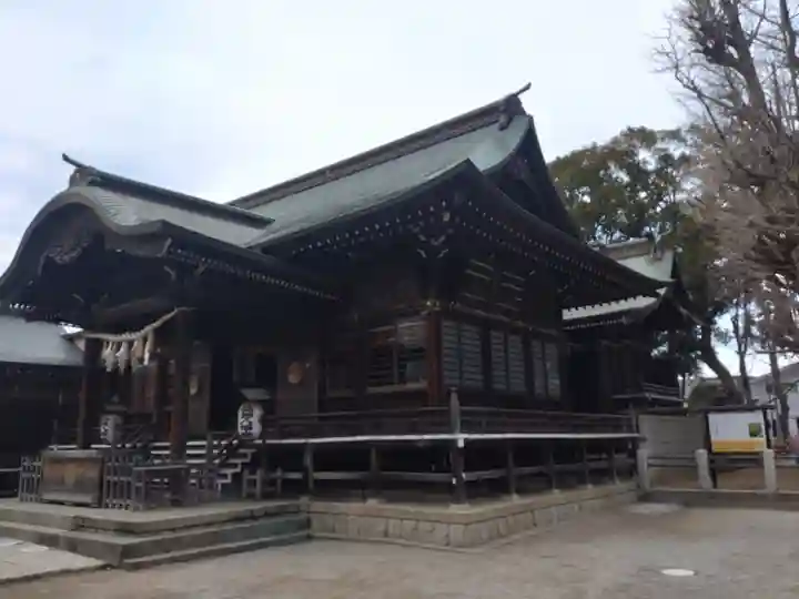 葛飾八幡宮の本殿・本堂