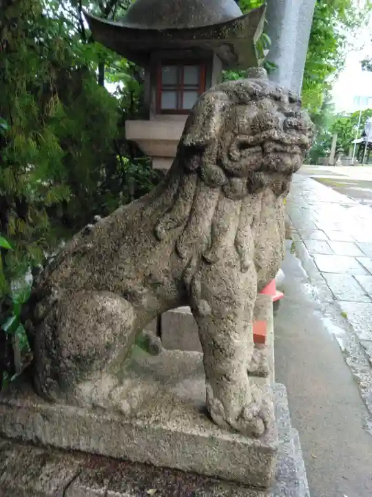 大江神社の狛犬