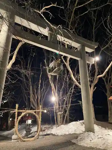 釧路一之宮 厳島神社の鳥居