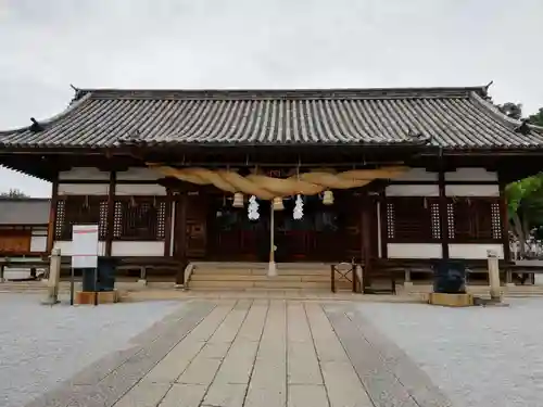 阿智神社の本殿