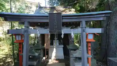 上目黒氷川神社の鳥居