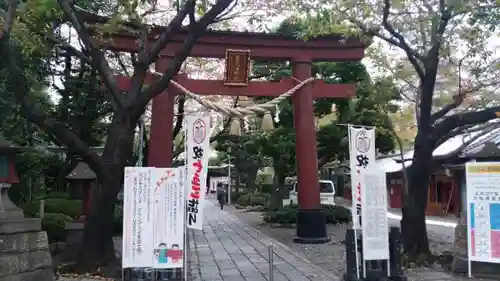 蒲田八幡神社の鳥居