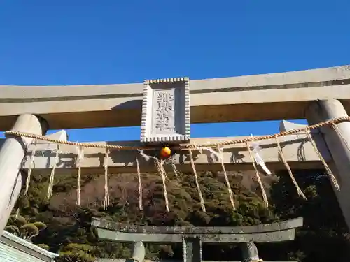 那閉神社の鳥居