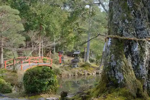 大原野神社の庭園