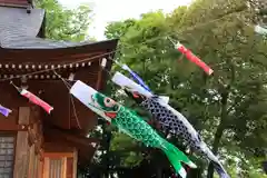 阿久津「田村神社」（郡山市阿久津町）旧社名：伊豆箱根三嶋三社の授与品その他