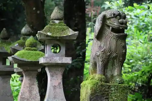 福積神社の狛犬