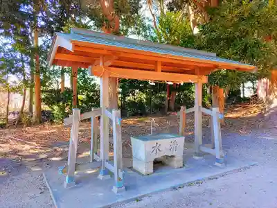 野寺八幡社の手水舎