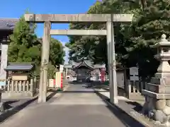 味鋺神社の鳥居