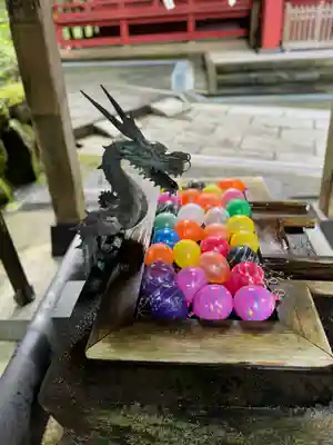 富士山東口本宮 冨士浅間神社の手水舎