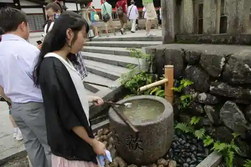 清水寺の手水舎