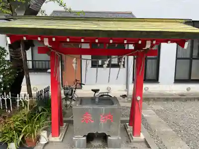 女塚神社の手水舎