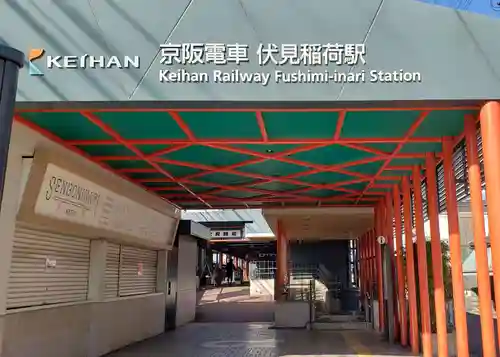 伏見稲荷大社の周辺