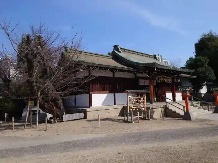 筒井八幡神社の本殿