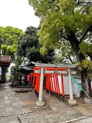 品川神社の鳥居