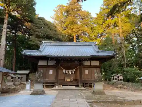 雨引千勝神社の本殿・本堂