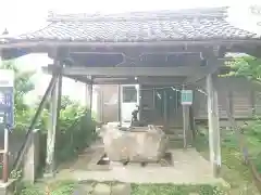 櫟江神社の手水