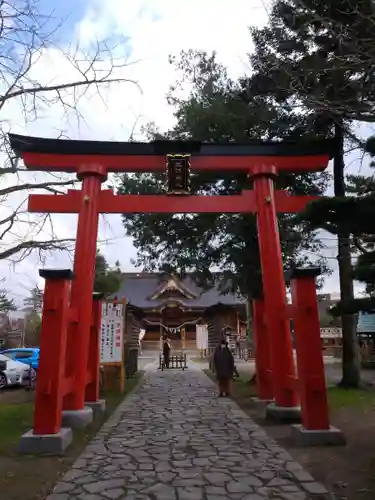 新発田諏訪神社の鳥居