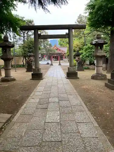 品川神社の鳥居