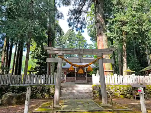 荒城神社の鳥居