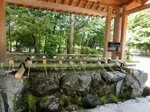 橿原神宮の手水舎