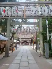 空鞘稲生神社の本殿