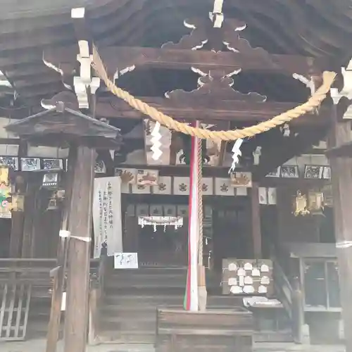 郡山八幡神社の本殿・本堂