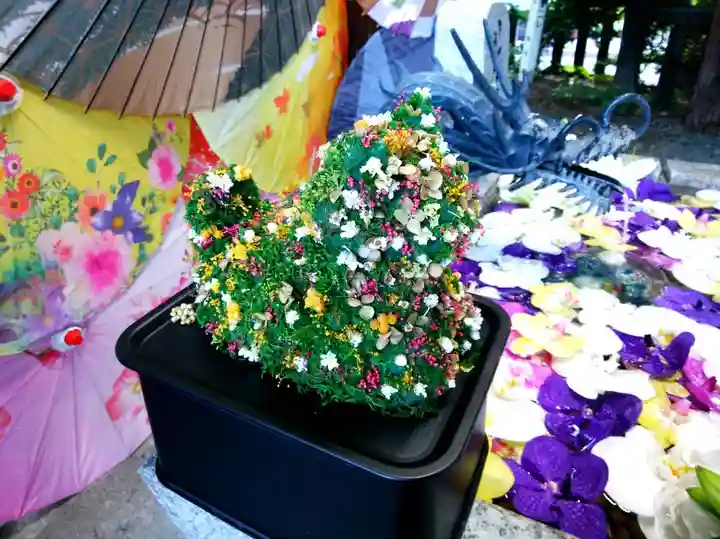 札幌諏訪神社の手水舎