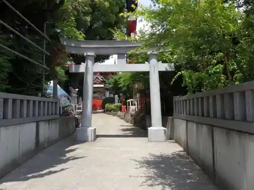 京濱伏見稲荷神社の鳥居