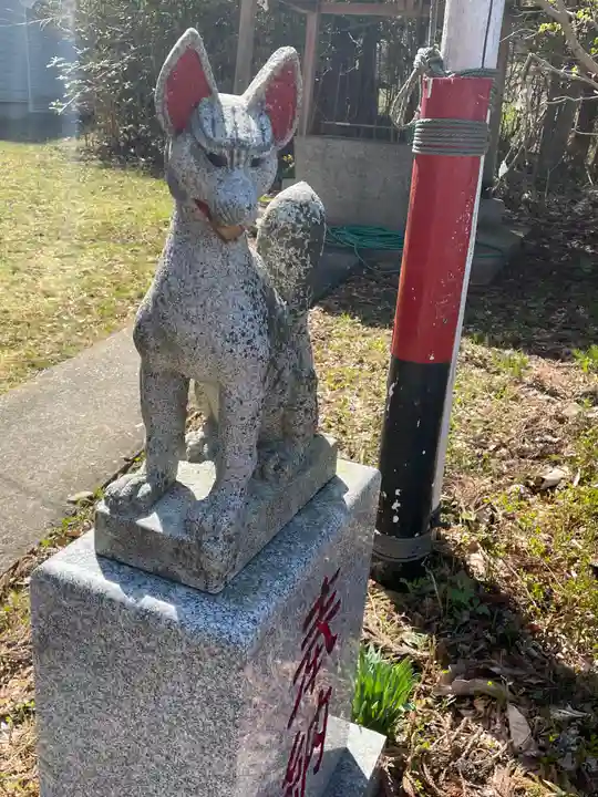 木直稲荷神社の狛犬