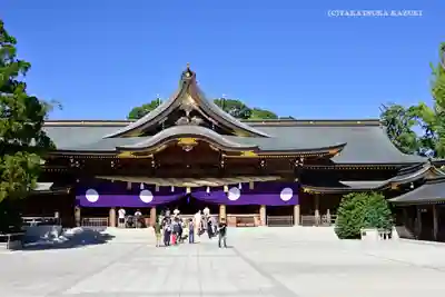 寒川神社の本殿・本堂