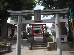 篠塚稲荷神社の鳥居