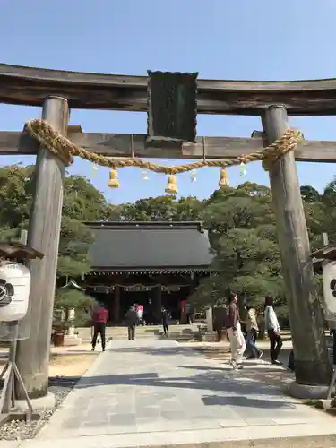 松陰神社の鳥居