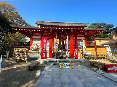 鹿島御児神社の本殿・本堂
