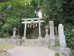 神明神社の鳥居