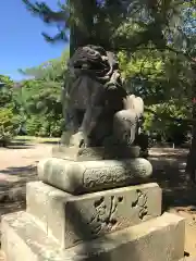 篠山神社の狛犬