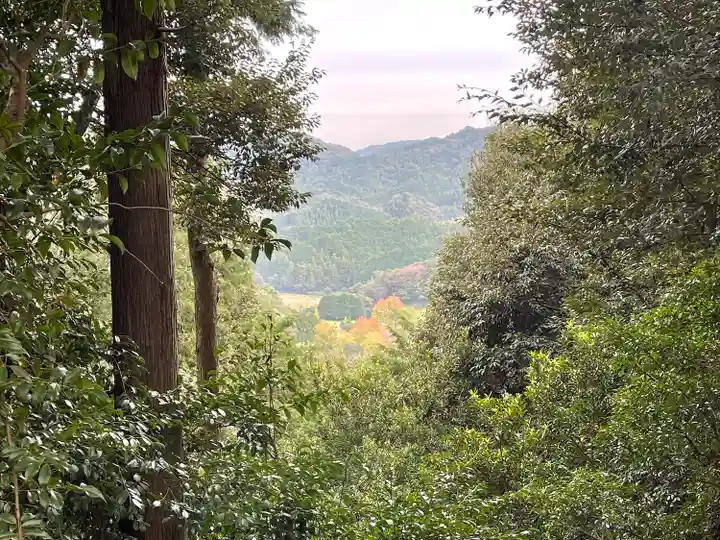 白山比咩神社の景色