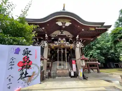 諏訪神社の本殿・本堂