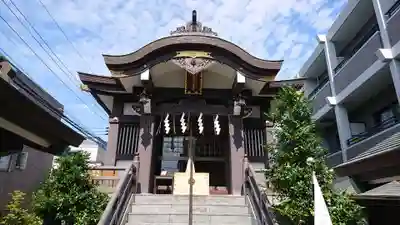 神楽坂若宮八幡神社の本殿・本堂